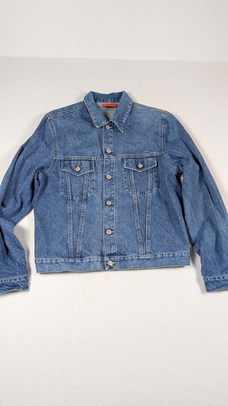 Big Rock Canyon Denim Jacket Size M Blue Cotton